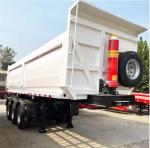 1310mm Wheel Base Customizable Tri-Axle Heavy Duty Mining Rear Tipper Semi