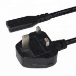 UK to C7 Power Cord Cable 1.5M 250V 2.5A 18AWG Flexible PVC for Nintendo Switch