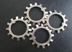 SS304 SS316 MS Steel Lock Washer With External Teeth Serrated , Natural Color