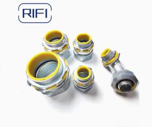 Wholesale 1/2&quot; Hexagonal Thread Straight Liquid Tight Flexible Conduit Connector from china suppliers