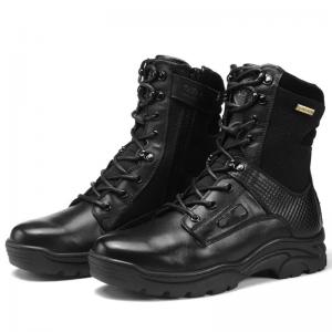 China Black Suede Military Boots Tactical Combat Lightweight Desert on sale