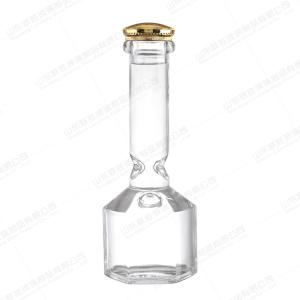 Wholesale 250ml 500ml 700ml 750ml Custom Square Empty Liquor Glass Bottles from china suppliers