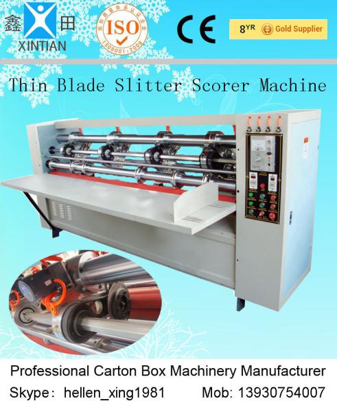 Single Facer Vertical-cut Pressing Folding Carton Corrugated Box Packaging