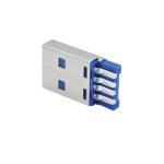 Fast Charging Usb 3.0 Male Connector Inside Copper Material With 12 Month