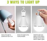 Rechargeable led bulb flipkart emergency time 120minutes 85-265V AC