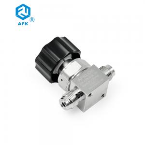 China Low Pressure Manual VCR Diaphragm Valve Stainless Steel For Flow Control on sale