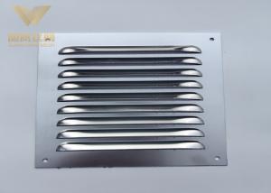 Wholesale Customized Size 304 Stainless Perforated Sheet Light Aluminum SS304 Louver Punch Metal Mesh Heating Ventilation from china suppliers