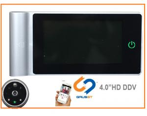 China Night Vision Digital WIFI Door Viewer / Door Peephole Camera Wifi Motion Activated on sale