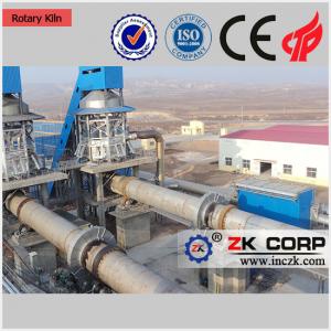 China Cement Manufacturing Equipment / Cement Rotary Kilns for Sale on sale