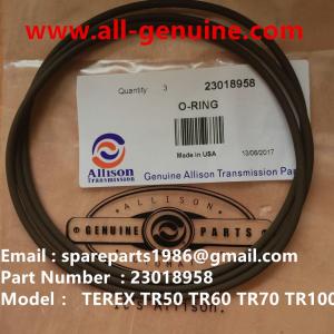Wholesale ALLISON TRANSMISSION 23018958 O RING TEREX TR35A 3305F 3305G 3305K 3305B RTD GENUINE PARTS from china suppliers