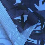 Ripstop Cotton Polyester CVC Blue Camouflage Fabric 58/59''