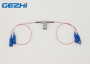 Wholesale 1310nm SM 1 Meter SC UPC 2x2B Mechanical Fiber Optical Switches from china suppliers