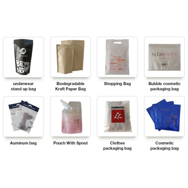 Mobile Phone Case Packaging Custom Printed OPP Self Adhesive Bags with Transparent Design