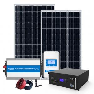 China Residential Solar Energy Storage System Electric Off Grid Solar Power System on sale