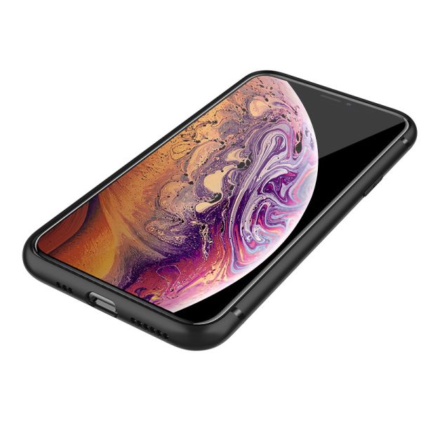 Shockproof Custom Black Phone Cover IPhone 11 Pro Max Matte TPU Protective Mobile Case