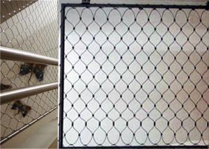 Wholesale High Strength Balcony Safety Net , Stainless Steel X Tend Mesh For Handrail from china suppliers