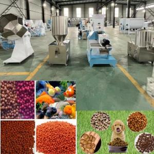 Wholesale Pet Food Processing Machines Dog Food Machine Floating Fish Feed Production Line Quality Animal Feed Processing Machine from china suppliers