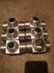 Union 3000 LBS F/F Forged Carbon Steel Pipe Fittings With Nickel Alloy 200