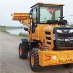 Front 1.5 Ton Wheel Loader Wear Resistant Bucket 2400RPM 28km/H