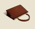 Leather Bag Hand Carry Large Female Bag Clip Ladies Tote Handbag