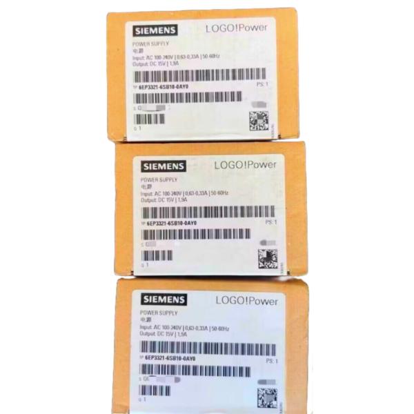 SIEMENS 6EP3321-6SB10-0AY0 LOGO!POWER 15 V / 1.9 A STABILIZED POWER SUPPLY INPUT