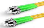 ST SC LC / APC Single Mode Duplex Fiber Optic Patch Cable / Fiber Optic Patch