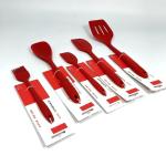 Non Stick Silicone Cooking Set Color Kitchen Utensils Set for ISO9001 Certified