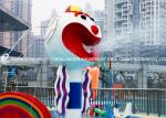 Customized Carp Carton Spray Park Equipment For Children / Kids Fun in Swimming