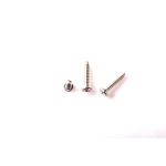 Brass Wood Micro Screws Round Head Anti-Corrosive 15mm-70mm for Marine Outdoor