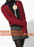 Intarsia Star Ladies Fashion Casual Christmas Sweater Knitting Pattern, The Best
