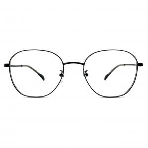 Wholesale FM2590 Executive Optical Metal Frame Full Rim Round Customized Eyewear from china suppliers