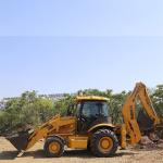 10.6Ton 4CX Backhoe Loader:SHANMON388H Sturdy And Flexible Earth Moving