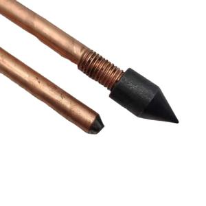 Wholesale 5ft Copper Bonding Earth Rod 16mm Electrode Class I Insulation Level from china suppliers