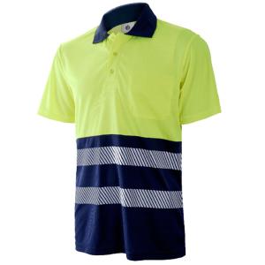 Wholesale Combined Segmented Mens Reflective Work Shirts Technical Fabric Suits 160gsm from china suppliers
