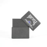 Playing Cards Lid And Base Packaging Box with Custom Hot Foil Silver Stamping