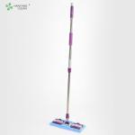 Lint Free Reusable Cleanroom Flat Cleaning Mop With Replaceable Microfiber Cloth
