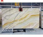 Translucent Rainbow Onyx Stone for Villa Background CNF Polished Red Dragon Onyx
