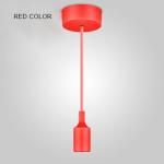Colorful Silicone Pendant Light Socket