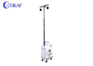 Wholesale High Speed Mobile Surveillance Trailers Dynamic Emergency Light Tower Mast Dual Stream from china suppliers