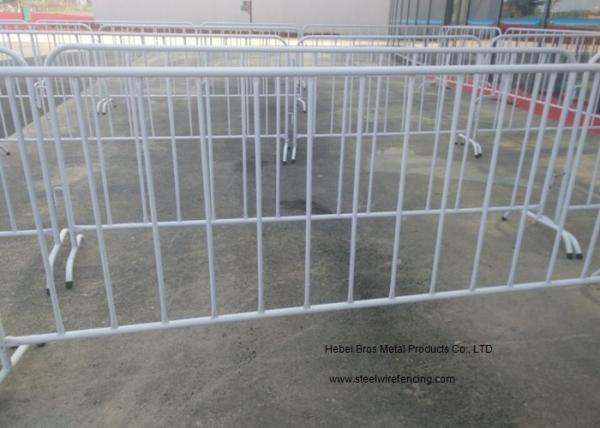 Quality Crowd Control Temporary Backyard Fence For Safety Traffic Management for sale