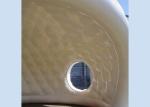 7x5m outdoor movable advertising white inflatable golf tent for trade shows or