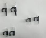 Thickened Plastic Cable Clips Pipe Clips Burr Free Versatility