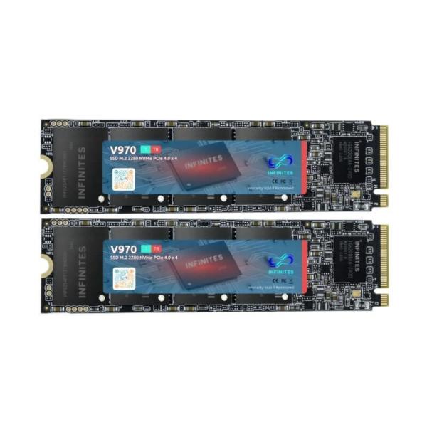 4 Tb High-Capacity Nvme 2280 Solid State Drive (SSD) M. 2 SATA Pcle4.0 X 4