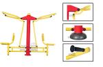 China good quality cheap galvanized outdoor fitness trainer with TUV certificate