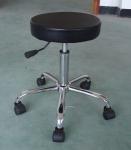 Blue And Black ESD PU Foaming Leather Chair With Footrest