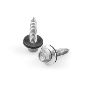 Wholesale Stainless Steel 304 Bimetallic Hexagonal Flange Head Self Tapping Screws ST6.0-1.2x25 from china suppliers