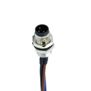 Wholesale IP67 5A M8 Waterproof Connector 2 - 19 Pins 24-20AWG Phosphor Bronze Connector Terminal from china suppliers