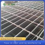 Silver White 304 Stainless Steel Grating Plate Corrosion Resistant SS Steel