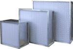 Aluminium Frame Deep Pleated HEPA Filter H13 For Hospital HVAC system