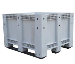 Wholesale Agriculture Collapsible Plastic Storage Crate Solid Side Perforated from china suppliers
